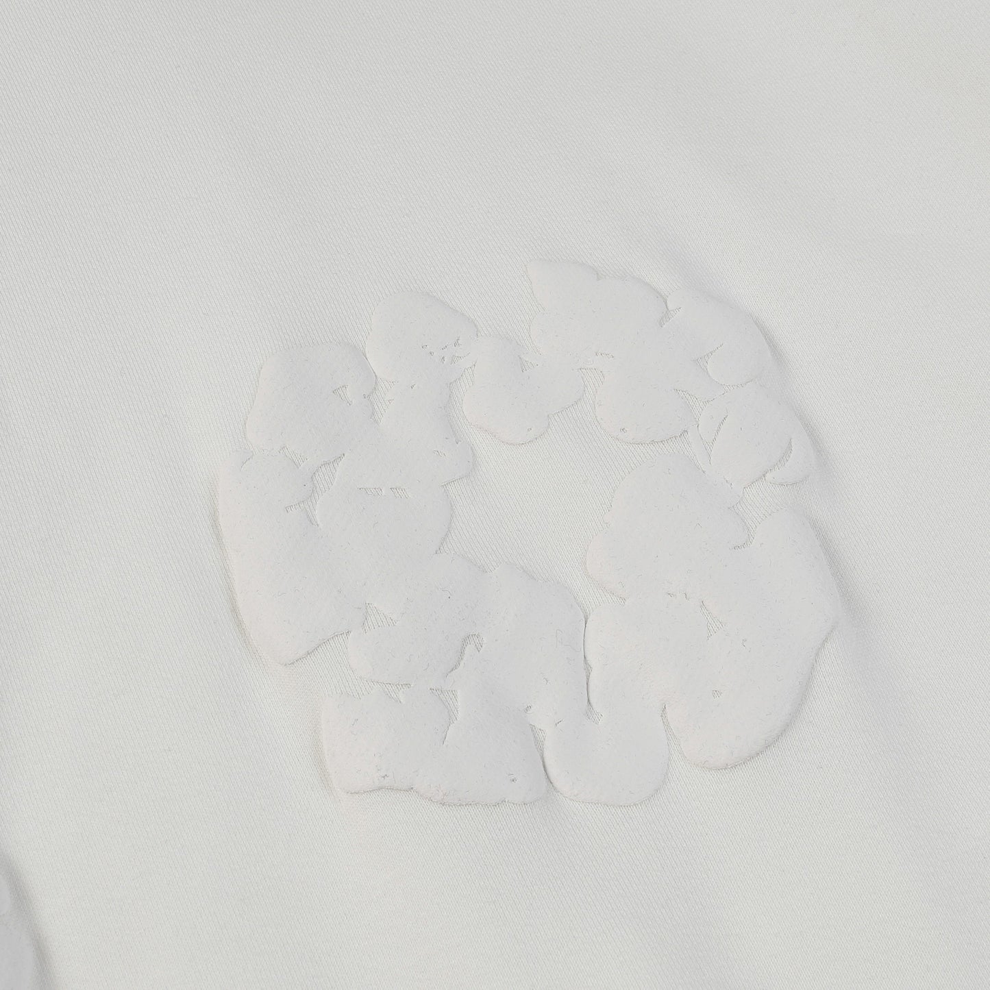 Denim Tears Cotton Wreath All White Hoodie