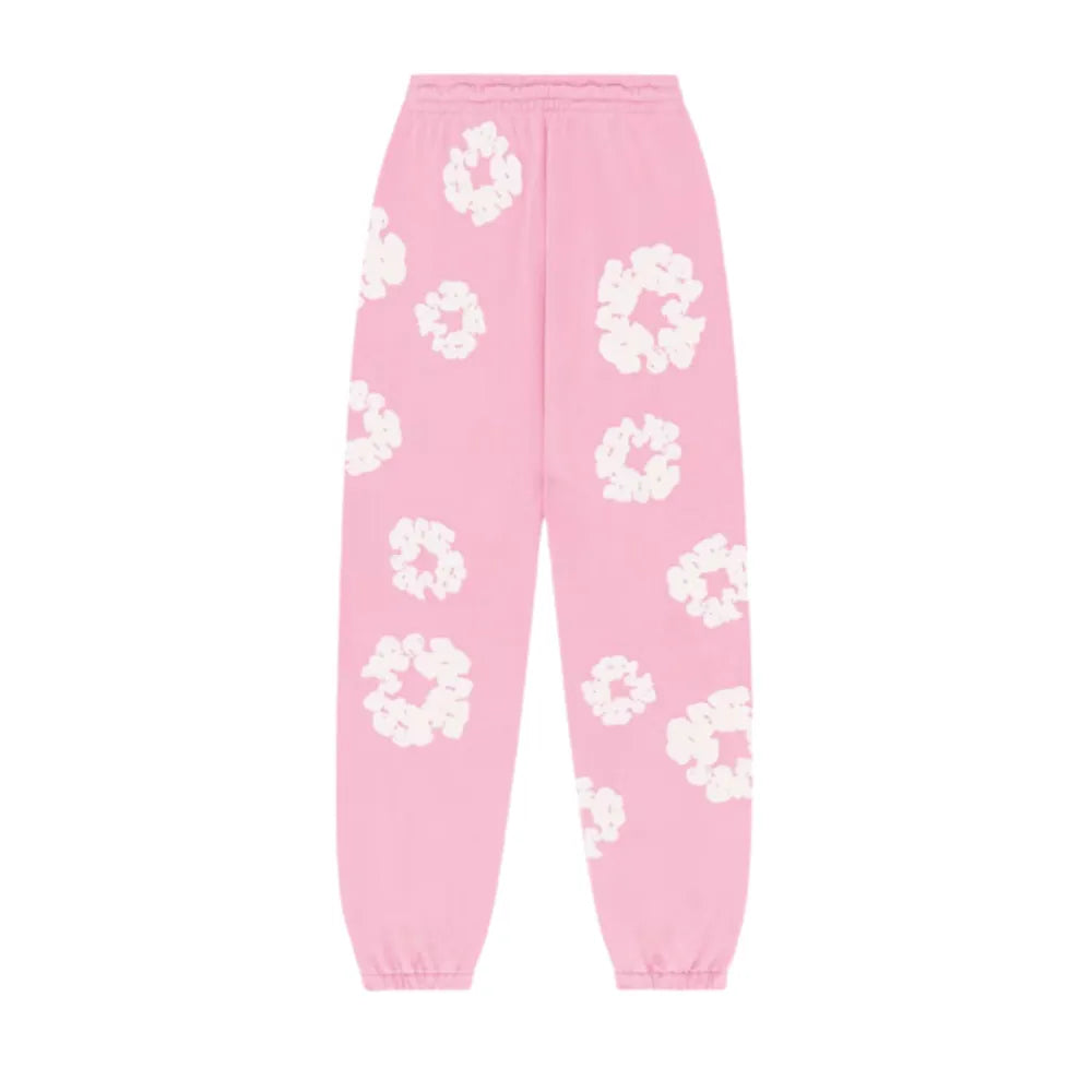 Denim Tears The Cotton Wreath Pink Sweatpants