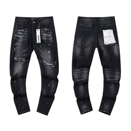 Purple Brand Men's Faded Ripped Jeans #12