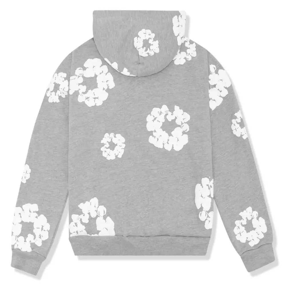 Denim Tears The Cotton Wreath Grey Hoodie/Pants (2-Piece)