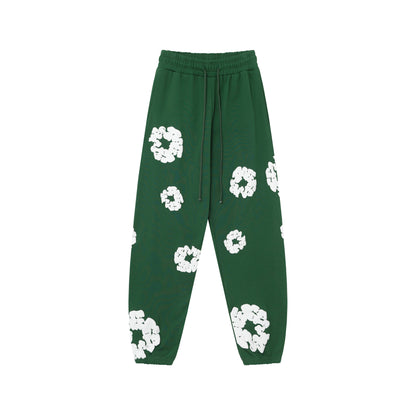 Denim Tears The Cotton Wreath Green Sweatpants
