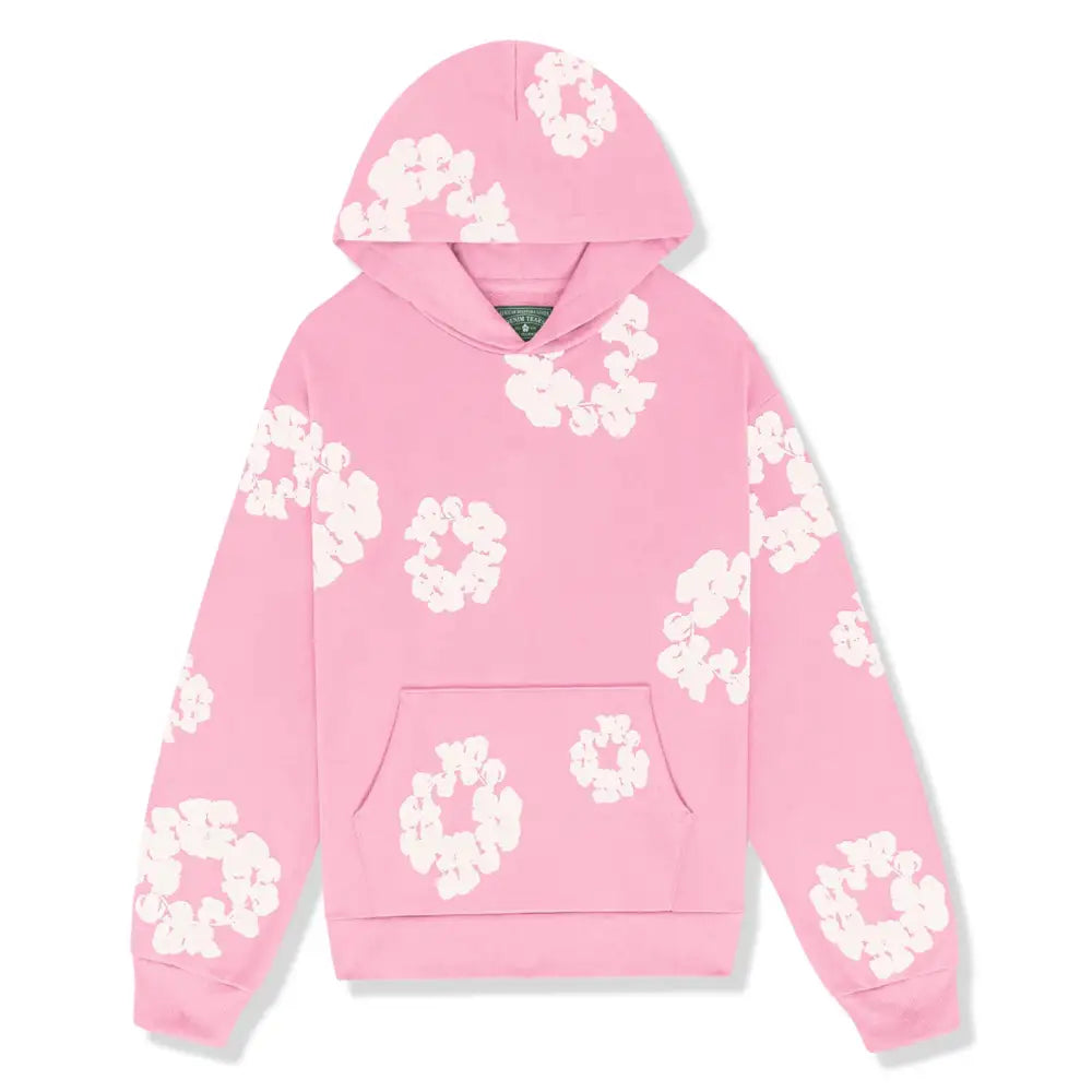 Denim Tears The Cotton Wreath Pink Hoodie/Pants (2-Piece)