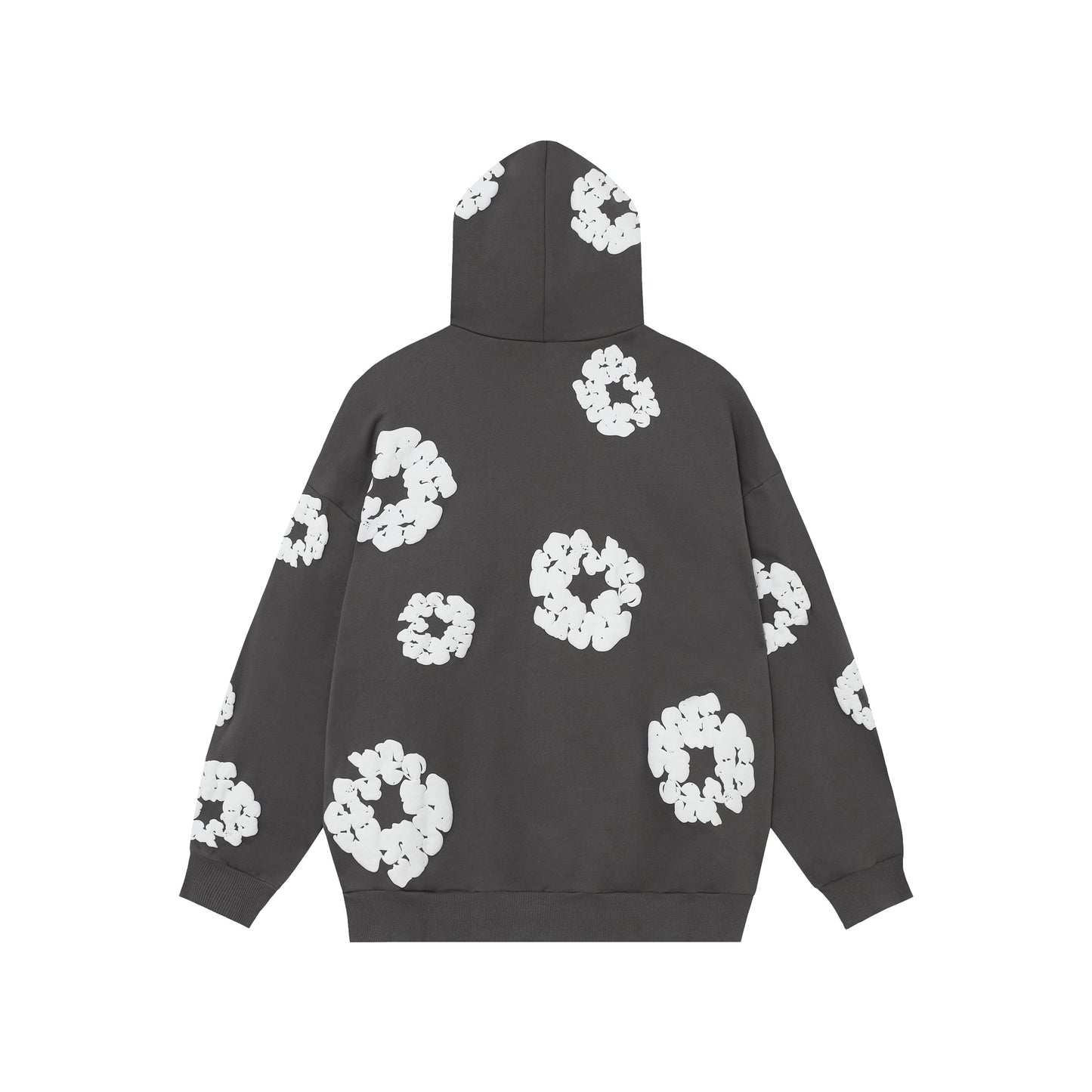 Denim Tears Cotton Wreath Dark Grey Hoodie