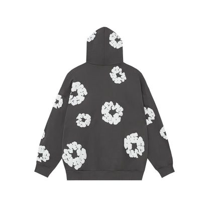 Denim Tears Cotton Wreath Dark Grey Hoodie