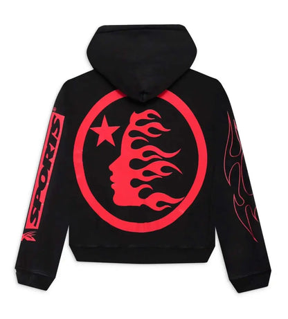 Hellstar Sports Future Flame Hoodie Black