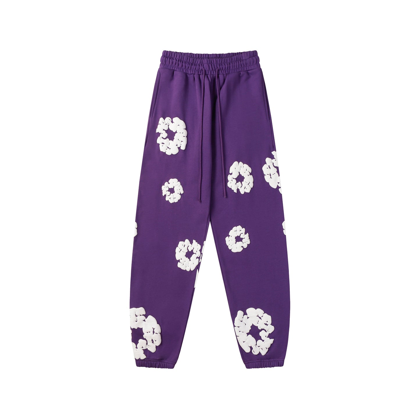 Denim Tears The Cotton Wreath Purple Sweatpants