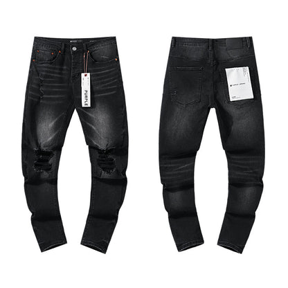 Purple Brand Men's Faded Ripped Jeans #12