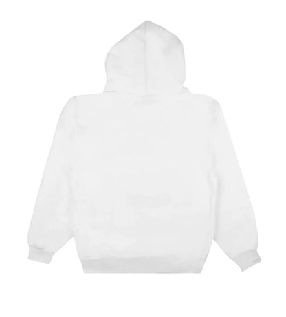 Sp5der OG Rhinestone Hoodie White