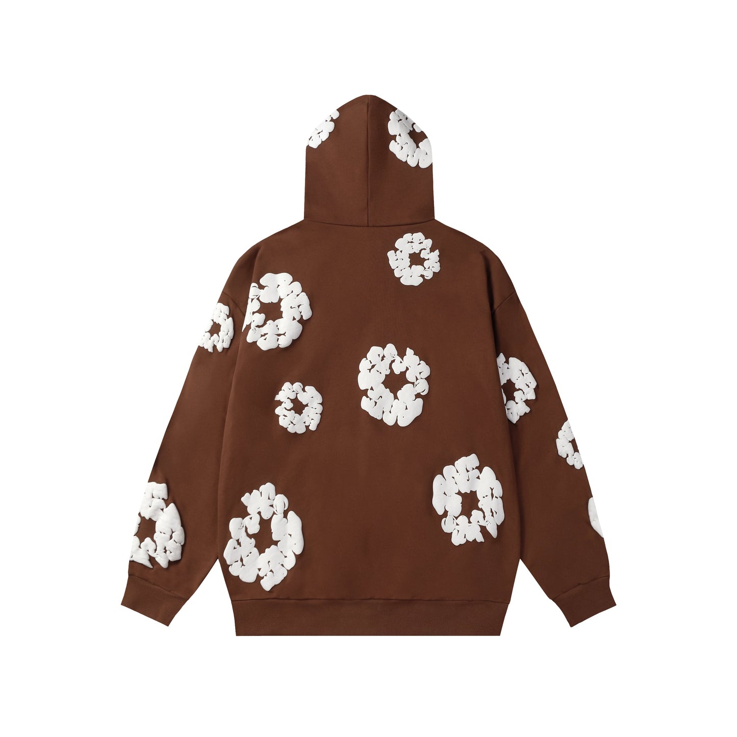 Denim Tears Cotton Wreath Brown Hoodie