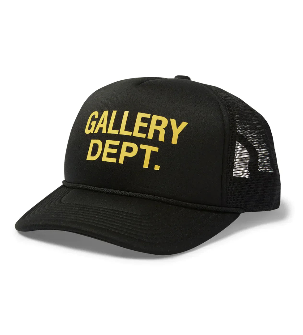 Gallert Dept. Black/Yellow Trucker Hat