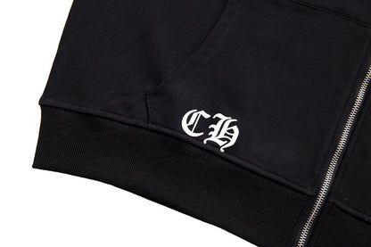Chrome Hearts Zip Up Hoodie K5006