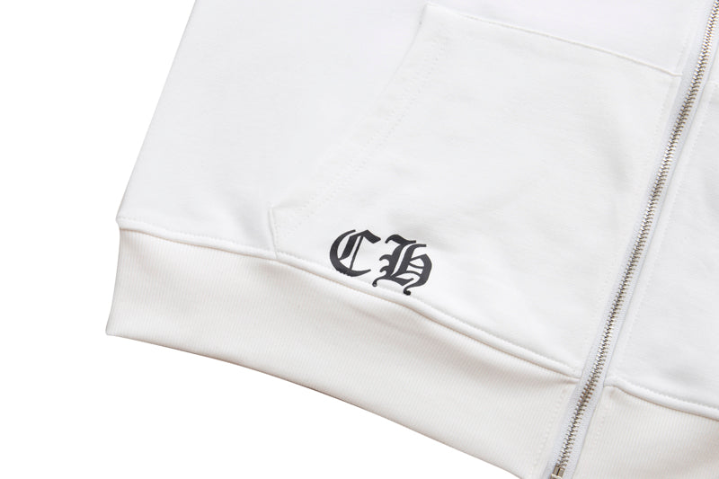 Chrome Hearts Zip Up Hoodie K5006