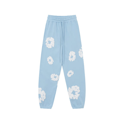 Denim Tears The Cotton Wreath Light Wash Sweatpants
