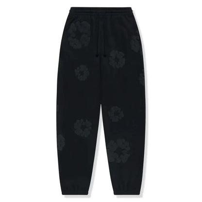 Denim Tears Cotton Wreath Black Monochrome Hoodie/Pants (2-Piece)