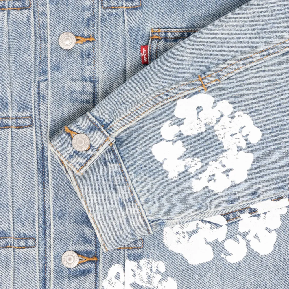 Denim Tears Light Blue Heritage Jacket – Stylish and Timeless Design