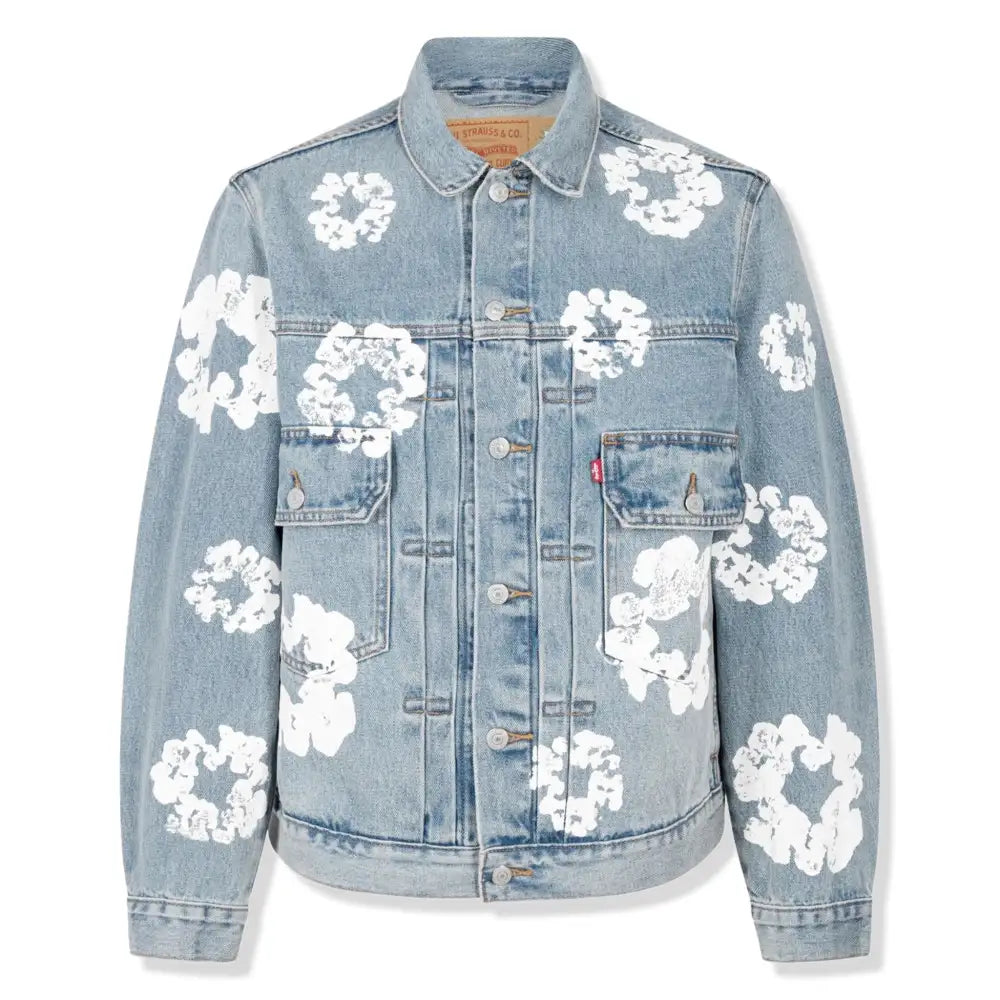 Denim Tears Light Blue Jacket/Jeans (2-Piece)