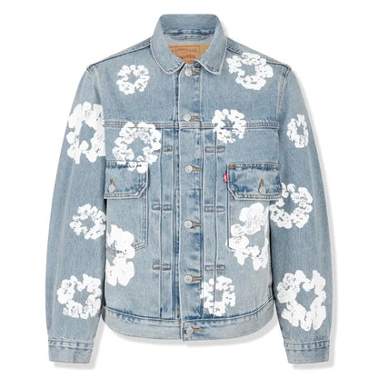 Denim Tears Light Blue Jacket/Jeans (2-Piece)