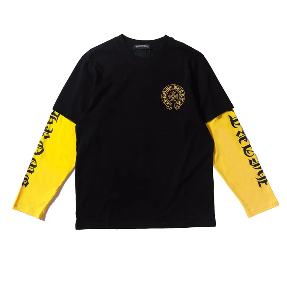 Chrome Hearts Men's Long-Sleeve T-shirt Sweatshirt