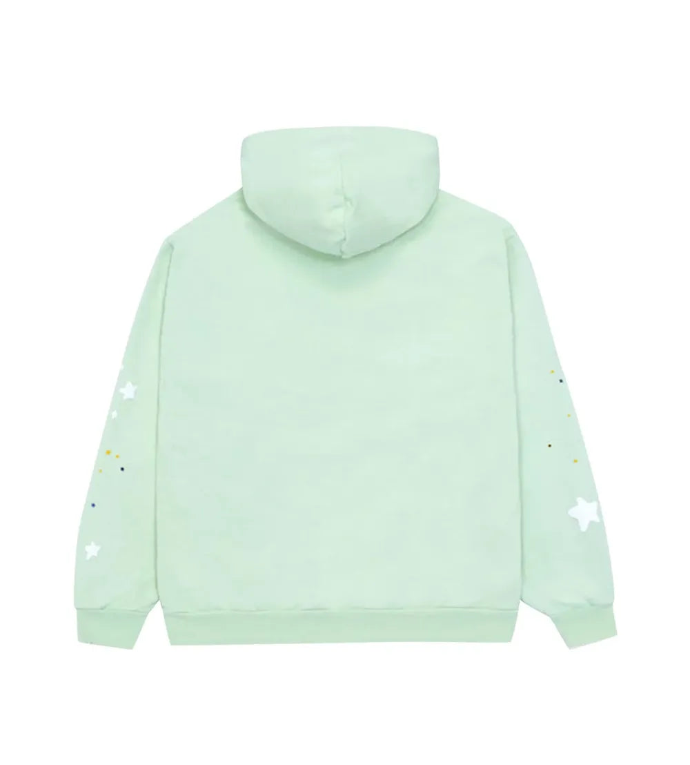 Sp5der Sp5 Mint Hoodie