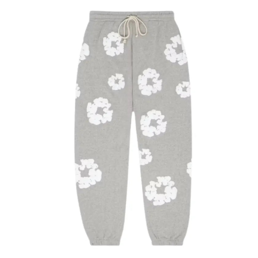 Denim Tears The Cotton Wreath Grey Sweatpants