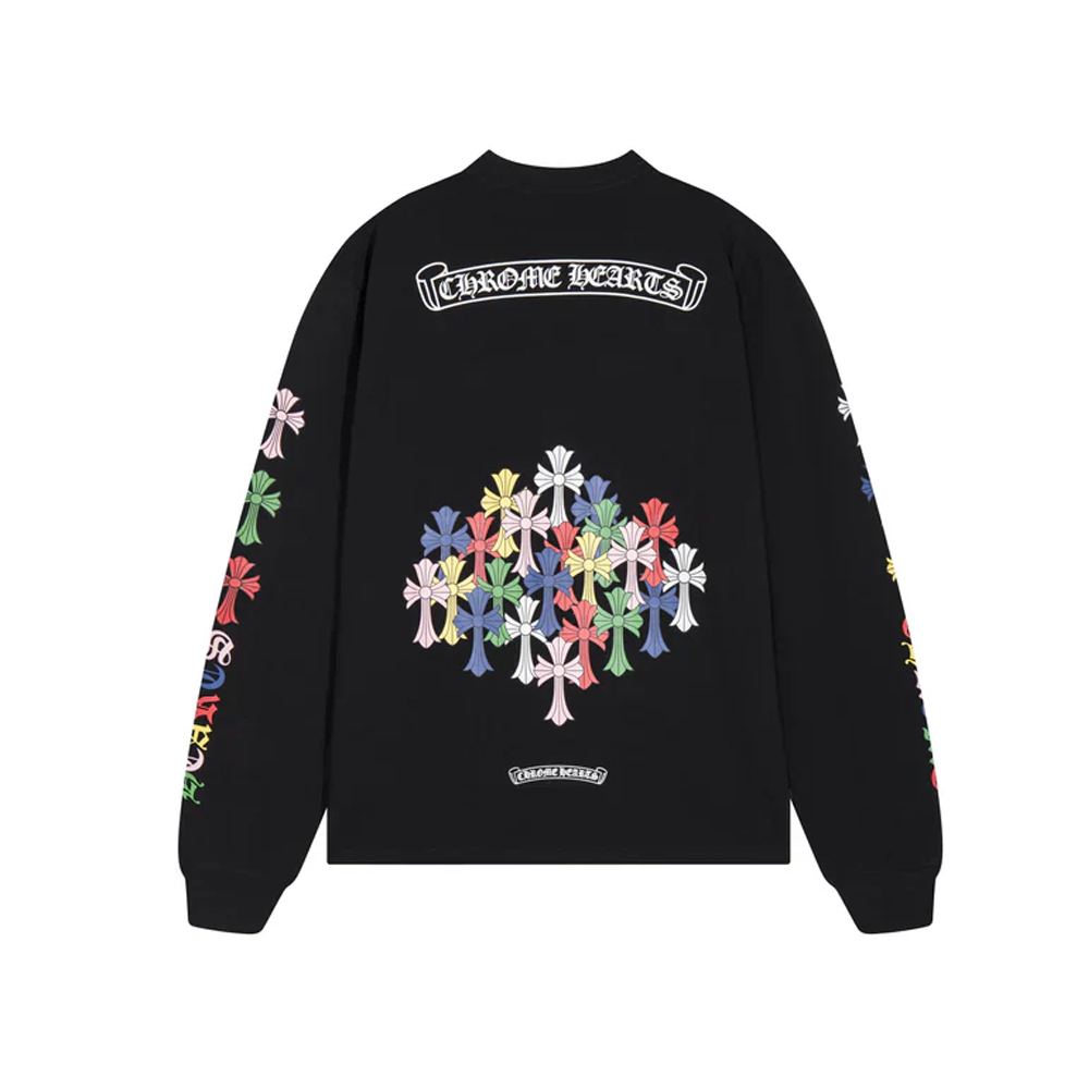 Chrome Hearts Men's Long-Sleeve T-shirt Sweatshirt K8015