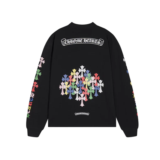 Chrome Hearts Men's Long-Sleeve T-shirt Sweatshirt K8015