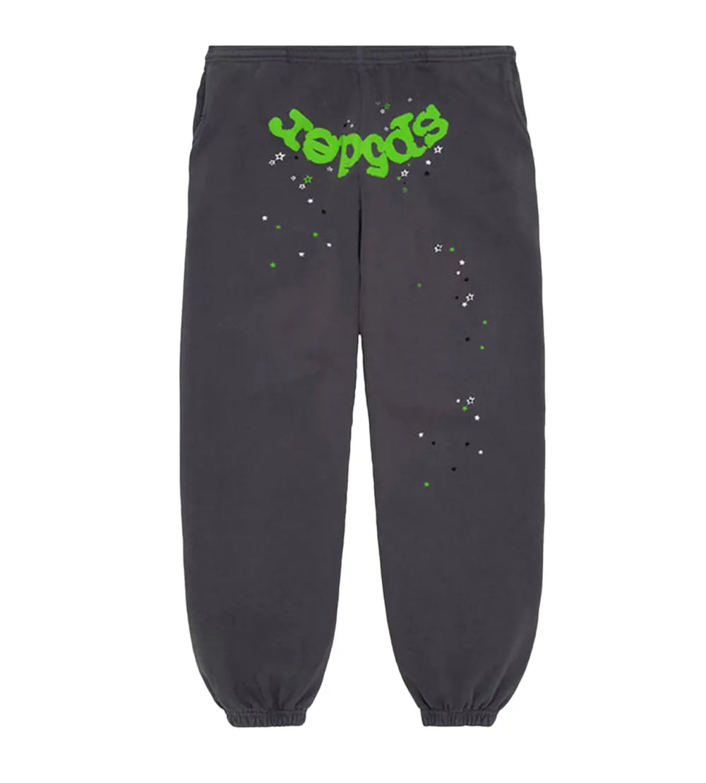 Sp5der Web Slate Grey Hoodie/Pants (2-Piece)