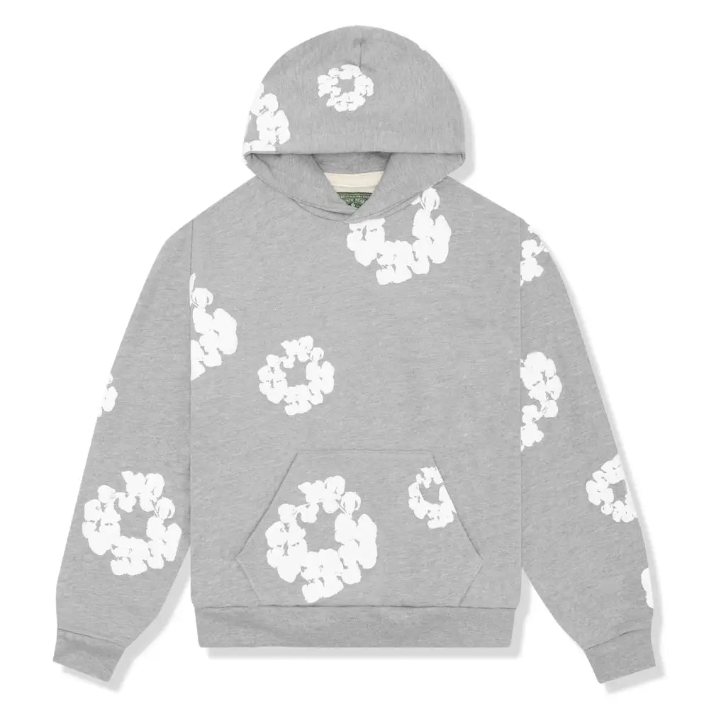 Denim Tears The Cotton Wreath Grey Hoodie/Pants (2-Piece)