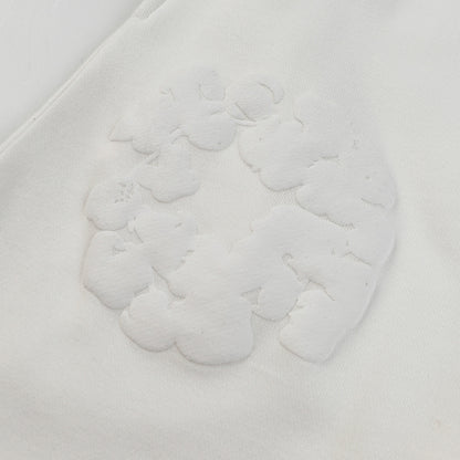 Denim Tears The Cotton Wreath All White Sweatpants