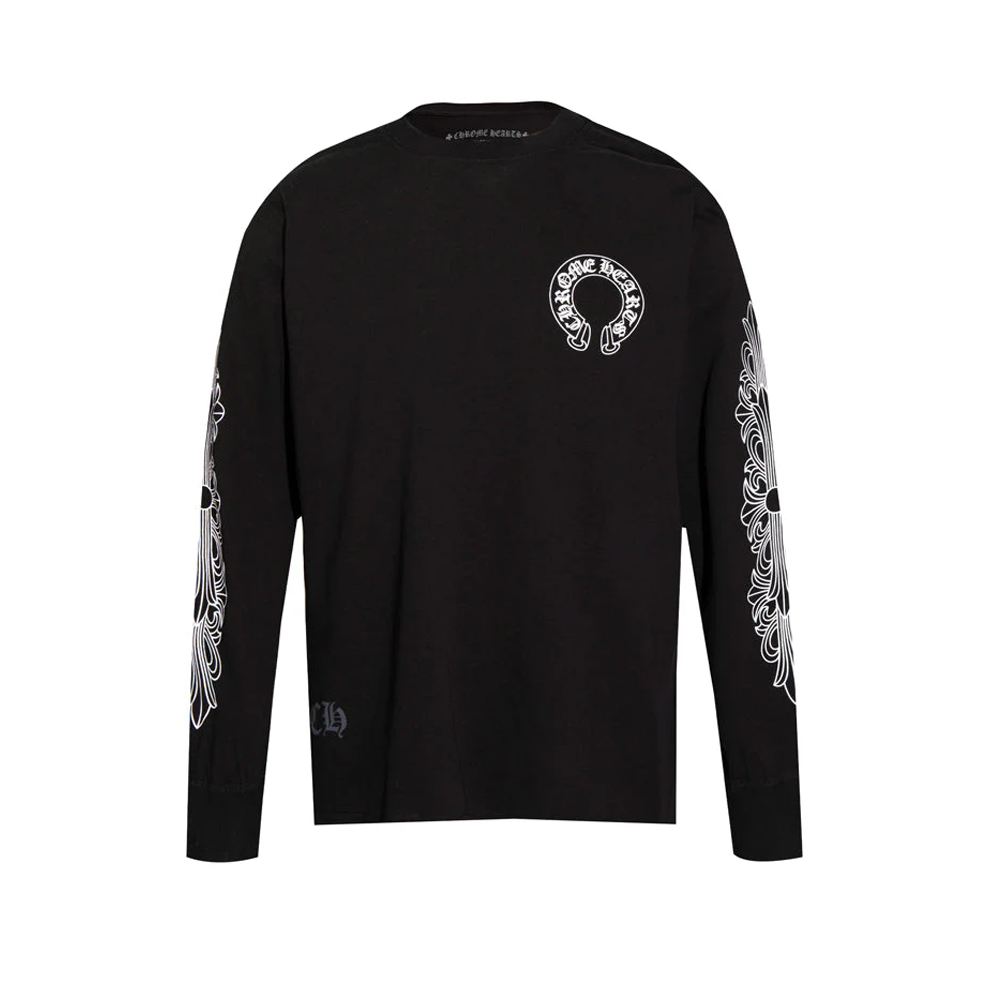 Chrome Hearts Men's Long-Sleeve T-shirt Sweatshirt K8005
