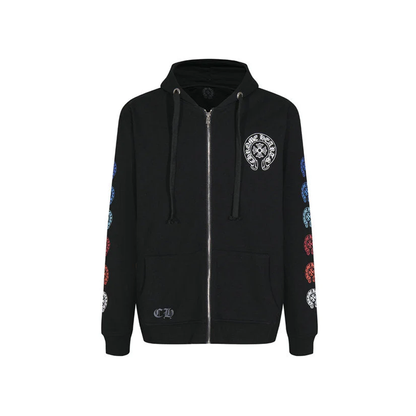 Chrome Hearts Zip Up Hoodie K5011