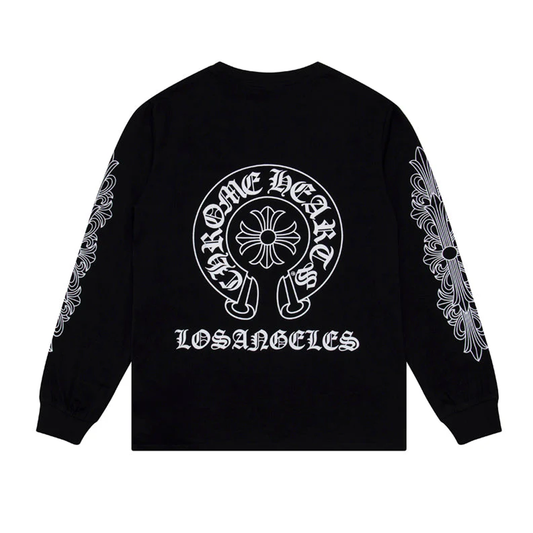 Chrome Hearts Men's Long-Sleeve T-shirt Sweatshirt K8008