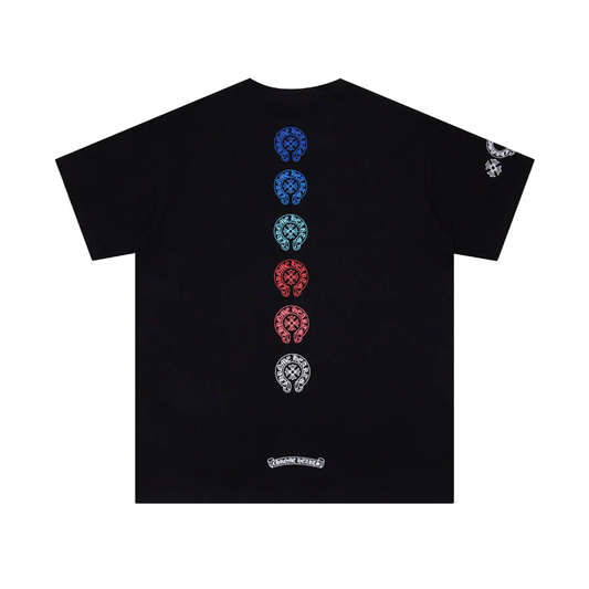 Chrome Hearts Multi Color Horse Shoe T-shirt K6048