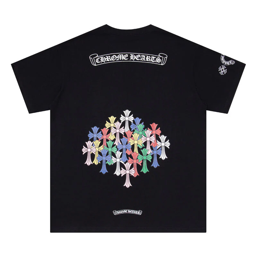 Chrome Hearts Multi Color Cross T-shirt K6052