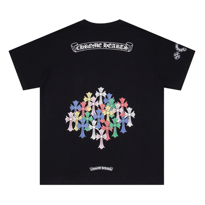 Chrome Hearts Multi Color Cross T-shirt K6052