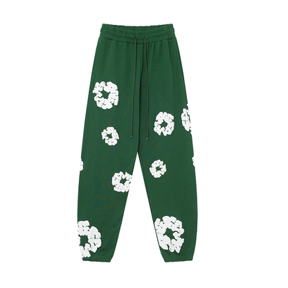 Denim Tears The Cotton Wreath Green Sweatpants