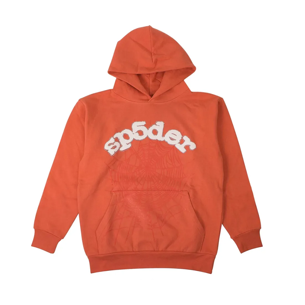 Sp5der Skittles Hoodie Orange