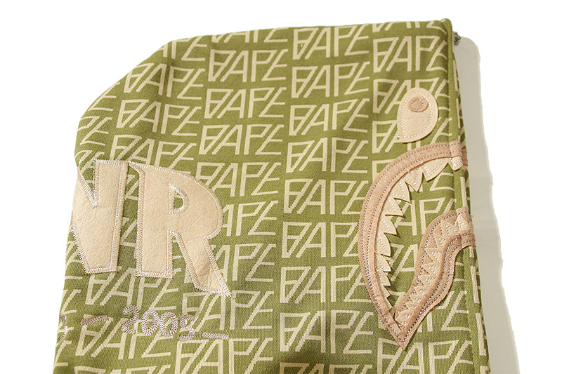 Graphic Olive Designer Shark Full Zip Up Unisex Y2K Style Streetwear Made with High-Quality Material