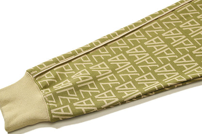 Graphic Olive Designer Shark Full Zip Up Unisex Y2K Style Streetwear Made with High-Quality Material