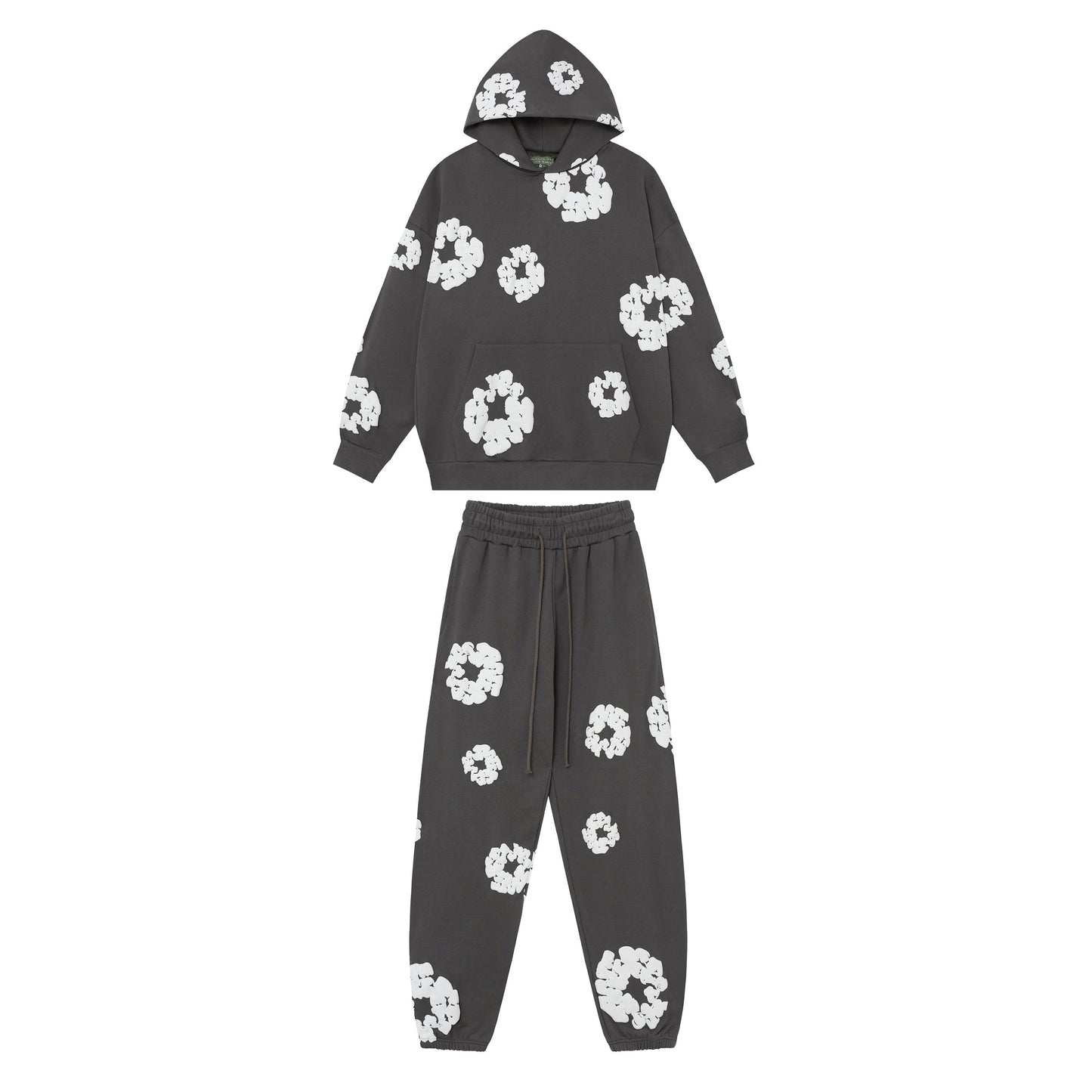 Denim Tears Cotton Wreath High Quality Variety Set Hoodie/Pants (2-piece)