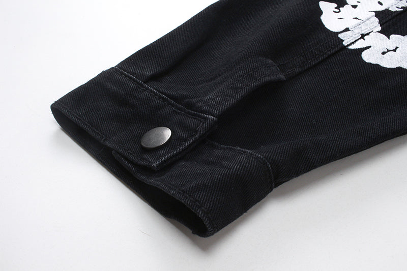 Denim Tears Light Black Heritage Jacket – Stylish and Timeless Design