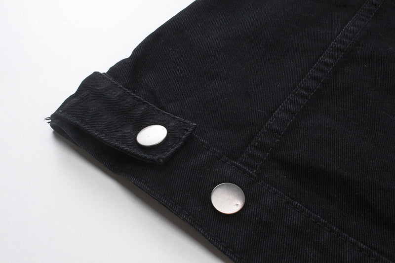 Denim Tears Light Black Heritage Jacket – Stylish and Timeless Design