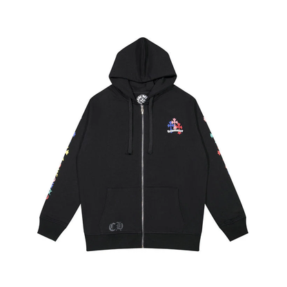 Chrome Hearts Zip Up Hoodie K5015