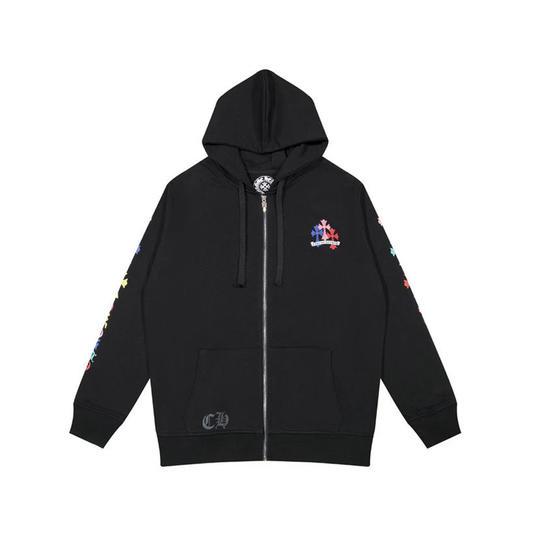 Chrome Hearts Zip Up Hoodie K5015