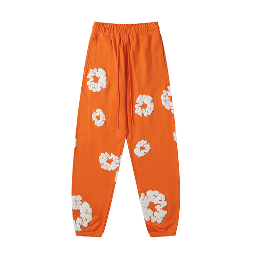 Denim Tears The Cotton Wreath Orange Sweatpants