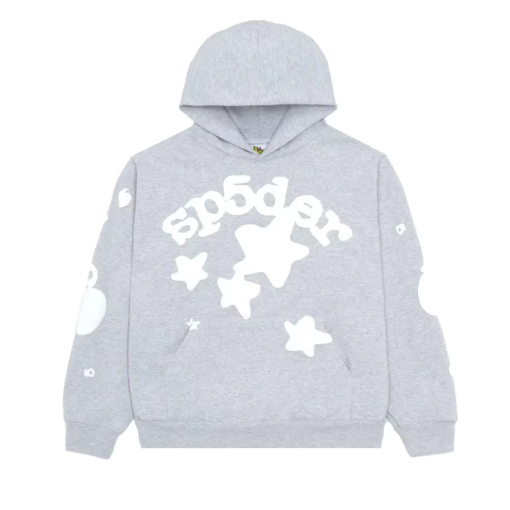 Sp5der Beluga Hoodie Heather Grey
